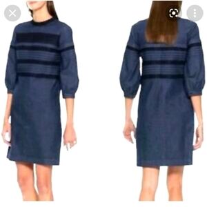 Banana Republic denim shift dress